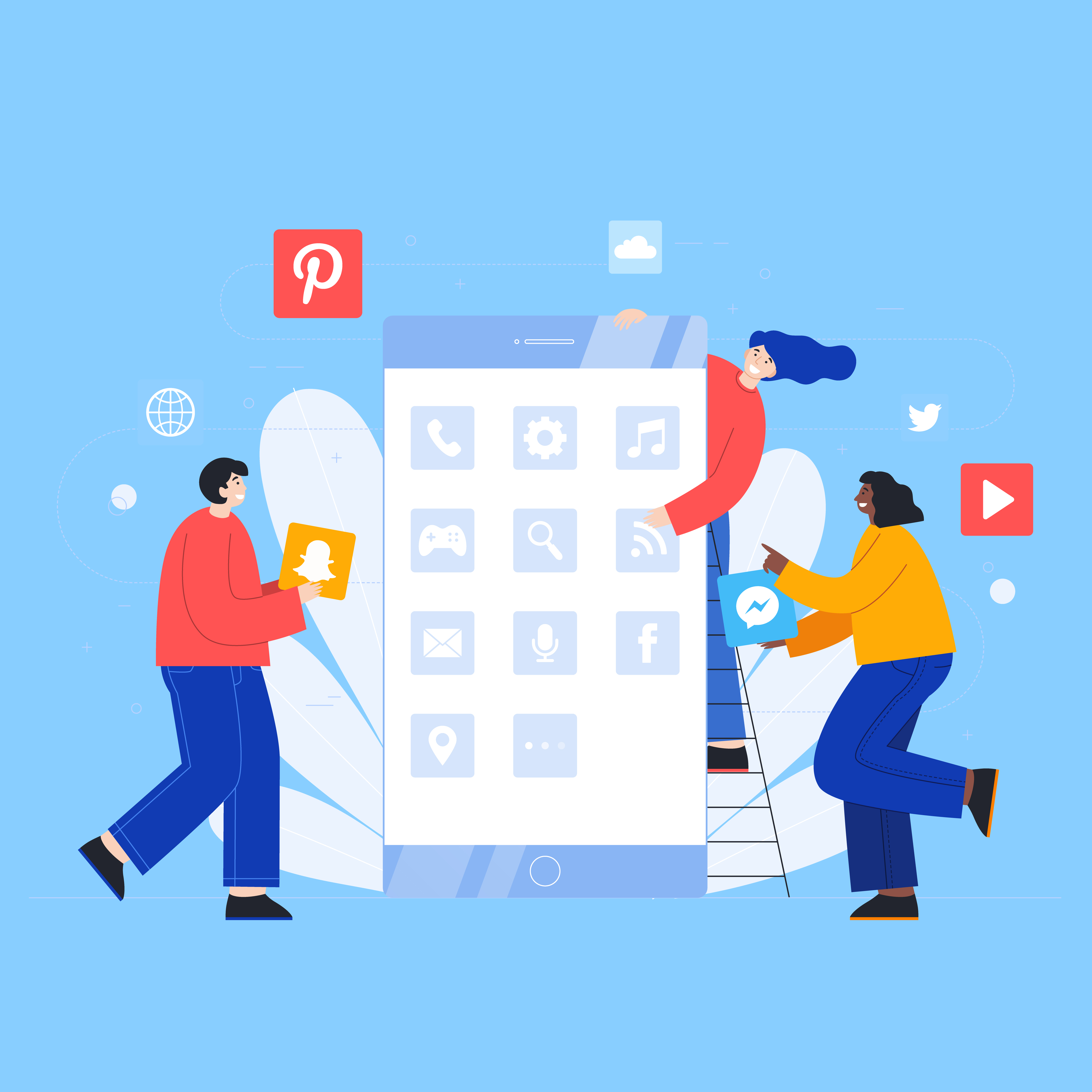 Centralized Control Over All Blog Content